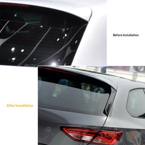 Calcomanía Lateral para <span class=keywords><strong>SEAT</strong></span> <span class=keywords><strong>Leon</strong></span> MK3/3.5 <span class=keywords><strong>FR</strong></span> 2012-2021, Diseño Geométrico para Ventana de Coche, Tipo Adhesivo, Modificación Exterior - Product Image 2