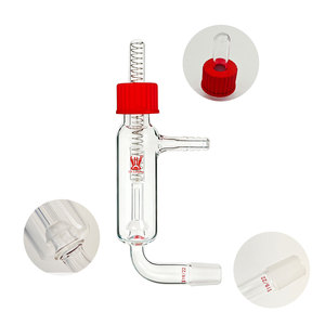 Burbujeador <span class=keywords><strong>de</strong></span> Succión Inversa Ajustable <span class=keywords><strong>de</strong></span> Vidrio Borosilicato <span class=keywords><strong>de</strong></span> Pared Gruesa con Junta Interna 19/22 <span class=keywords><strong>de</strong></span> Laboratorio CS Labglass, OEM - Product Image 2