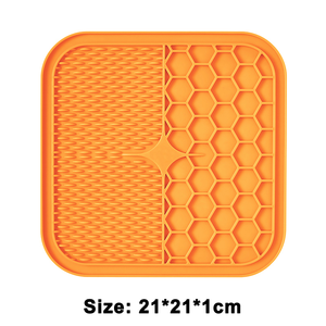 Tapis de lèvres de chien 3d, fournitures pour animaux domestiques, plaque de claquement, baignoire épaisse, en silicone, pour soins des chiens - Product Image 5