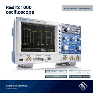 Osciloscopio Digital Industrial de Alta Gama Rohde & Schwarz RS RTC1002, 2 Canales, 300M de Ancho de Banda, Frecuencia de Muestreo de 2 GSa/s - Product Image 4