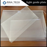 Plaque diffuseur LED en acrylique LGP pour TV IPS, surface laser transparente, Samsung 43NU 43RU, plaque guide-lumière OEM, marque pour usage domestique et extérieur