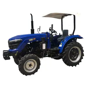 Dizel güç traktörleri Mini 4x4 tarım makinesi tarım makinesi 35 Hp çiftlik traktörü 4x4