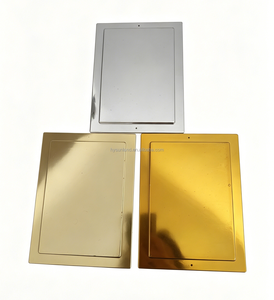 <span class=keywords><strong>Plaque</strong></span> de cercueil rectangulaire en plastique, plaquée or/argent, accessoires commémoratifs funéraires - Product Image 1