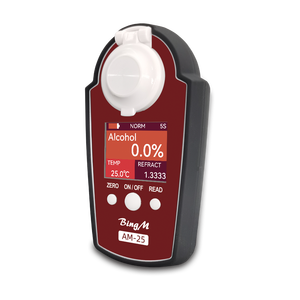 Medidor De Concentração De Álcool De Vinho <span class=keywords><strong>Digital</strong></span> Portátil Analisador De Alta Precisão Handheld para Vinícola Fermentação Vineyard Qualidade - Product Image 1