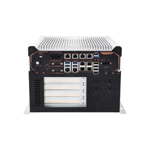 Solution d'accessoires de 12e génération plus avancée core i9 i7 i5 sans ventilateur INDUSTRI PC avec 64G 8 * PoE GbE LAN <span class=keywords><strong>pcl</strong></span> slot - Product Image 4