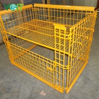 Voit Euro 1200x800 entrepôt industriel stockage fil cage métallique pliable palette