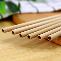 Pailles en bambou Xinfeng de haute qualité sans BPA, modèle Straw001, pour le camping et les jus – Lot de couverts quotidiens