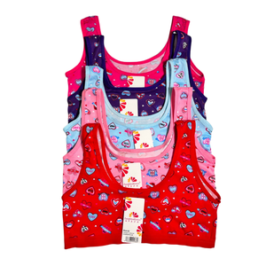 Sutiã personalizado direto da fábrica chinesa para meninas de 8 a 15 anos, colete para adolescentes, sutiã feminino de faixa larga, vestidos para meninas - Product Image 3