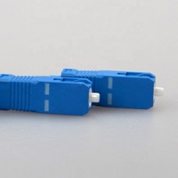 Répartiteur PLC 1x4 FTTH G657A Monomode SC/PC Mini Boîtier Terminal en Tube d'Acier 0.9mm Équipement Fibre Optique