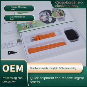 도매 새 성인 스마트 시계 AMOLED 디스플레이 안드로이드 방수 스포츠 디지털 전자 기능 자기 포지셔닝 카드 - Product Image 4