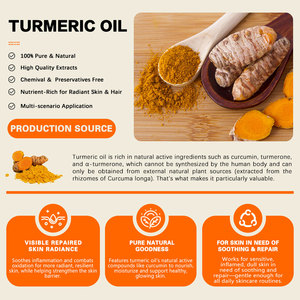 純粋なウコン精油ボディ & フェイスホワイトニング保湿アンチエイジングマッサージ用バルク卸売 - Product Image 4