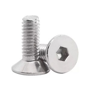 201 bu lông thép không gỉ, Hex đầu chìm vít, Hex đầu phẳng đầu vít, vít bán buôn - Product Image 2