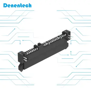 Denentech 최고의 제품 스트레이트 SMT H4.2 여성 다운형 전원 SATA 7 + 15P 커넥터 PCB 용