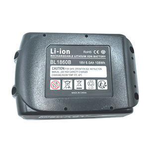 Soplador de Hojas y Nieve Inalámbrico, Cortacésped, Herramienta Eléctrica, Batería de <span class=keywords><strong>18V</strong></span> <span class=keywords><strong>6ah</strong></span> Bl1860 para <span class=keywords><strong>Makita</strong></span> - Product Image 2