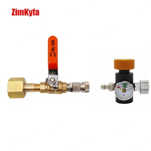 Adaptador para Estación de Llenado Sodastream, Recarga de Cilindro de CO2 con Válvula de Bola W21.8-14 CGA320 Tr21-4, Tanque OEM Personalizable - Product Image 4