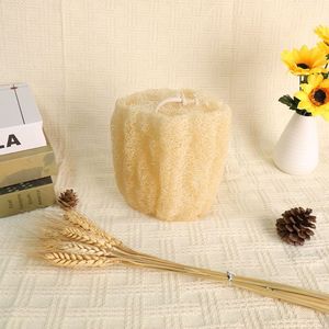 Toalla de baño de esponja de luffa natural, herramienta grande egipcia de luffa para frotar la espalda, bola de baño de luffa, esponja exfoliante para baño - Product Image 3