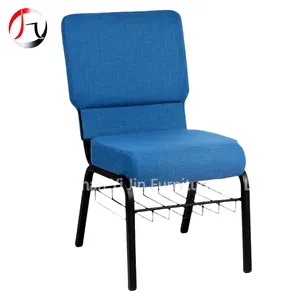 New design church seat auditorium chair modern padded stackable church chairs with interlocking