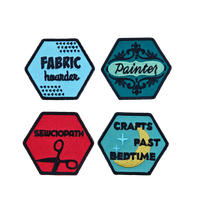 Patch brodé 3D DIY pour motard, étoile/fleur, thermocollant, pour chapeau/veste/sac à dos, décoration de logo de club, personnalisable