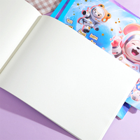 Service d'impression Livre d'images de haute qualité Papier offset Reliure à spirale Livre de coloriage Petit quantité minimale de commande