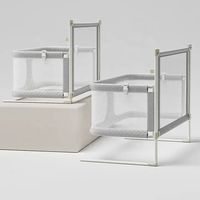 2025 nouveau Design lit de couchage clôture berceau lit sécurité garde-corps clôture pour nouveau-né chevet nid amovible bébé berceau garde-corps