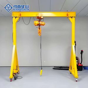 رافعة جسرية متنقلة خفيفة الوزن بدون قضبان بسعة <span class=keywords><strong>2</strong></span> طن و4 طن و6 طن و10 طن - Product Image 1