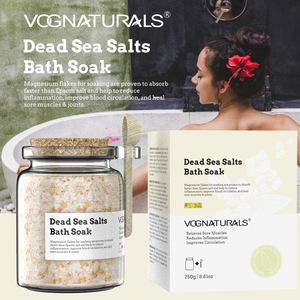 <span class=keywords><strong>Sel</strong></span> <span class=keywords><strong>de</strong></span> bain OEM <span class=keywords><strong>de</strong></span> la Mer Morte, flocons <span class=keywords><strong>de</strong></span> magnésium, huiles essentielles, absorption rapide pour soulager les douleurs musculaires et articulaires, aromathérapie relaxante - Product Image 3