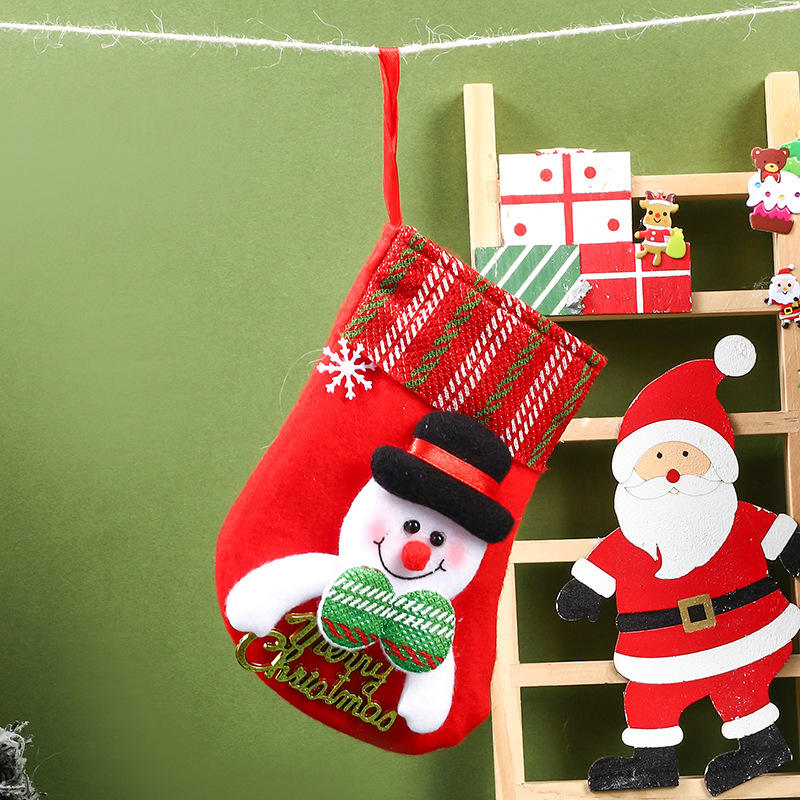 Alfabeto calcetín/muñeco de nieve