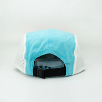 Gorra Snapback ajustable sin estructura con logotipo de fieltro bordado, gorra de camionero cortada con láser de campamento de 5 paneles para correr, pescar, Camping Unisex