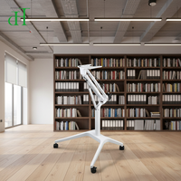 Colonne de levage pneumatique robuste pour bureau, quincaillerie de mobilier OEM, pied de table réglable à ressort à gaz