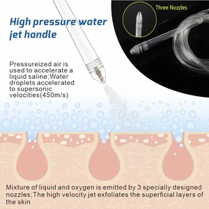 2025 nouveau Hidro oxygène Jet rajeunissement de la peau aqua eau Peel Machine <span class=keywords><strong>5</strong></span> en 1 peau Micro Hidradermabrasion beauté Machine - Product Image 2