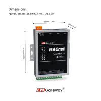 Collecteur de données Passerelle IoT 4G Interface RS485 Compteur d'eau et d'électricité Fonctionnalités Modules de communication Ethernet MQTT