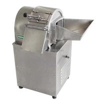 Machine à couper les frites et les chips de pommes de terre électriques automatiques, coupe-frites avec moteur, acier inoxydable 550W