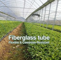 Tube rond en FRP haute résistance, tubes creux en GRP, tuyau composite en fibre de verre