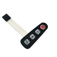 Harga kompetitif oem kustom keyboard sakelar membran & tombol pengalih membran pabrikan untuk pengontrol