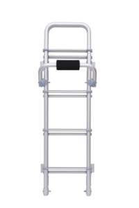 Escalera exterior plegable con correa en la parte trasera de nuevo estilo, perfil de aluminio, <span class=keywords><strong>autocaravanas</strong></span>, accesorios de piezas para caravanas - Product Image 2