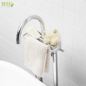 Kitchen Space Aluminum <b>Sink</b> Drain Rack Sponge Storage Faucet Holder Soap <b>Drainer</b> Shelf Basket Organizer Bathroom Accessories - Product Image 4
