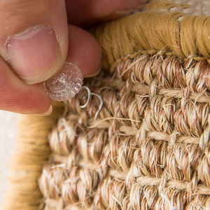 Alfombrilla Rascadora de Bambú Tejido para <span class=keywords><strong>Gatos</strong></span> Tabla para Afilar Uñas Rascador Juguetes para <span class=keywords><strong>Gatos</strong></span> Protector de Muebles Sillas y Sofás - Product Image 6