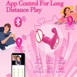 Mesin pijat prostat bergetar aplikasi Anal pria, mesin pijat prostat Stimulator dapat dipakai untuk pria - Product Image 5