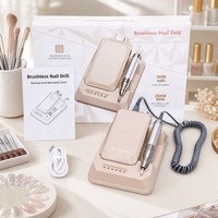 Ponceuse à ongles électrique sans fil professionnelle 2088, 35000 tr/min, silencieuse, faible vibration, puissante, pour manucure