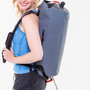 Leyi Sac à dos étanche en nylon personnalisé avec fermeture à glissière Chariot à bagages de sport étanche à la mode pour l'école et les voyages - Product Image 4