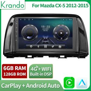 Radio de coche Android de 9 pulgadas para <span class=keywords><strong>Mazda</strong></span> 2012-2015, Multimedia para coche, GPS, estéreo, autorradio, navegación, CarPlay inalámbrico, 4G, WIFI, DSP - Product Image 3