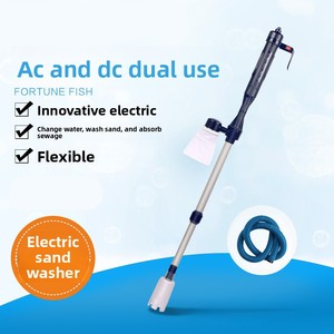 Limpiador de Acuarios Eléctrico Automático, Cambiador de Agua, Aspirador de Grava, Lavador de Arena, Eliminador de Desechos de Peces, Sumergible - Product Image 2