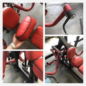 Máquina de entrenamiento de fuerza de alto estándar estilo martillo, con doble función de press de pecho y <span class=keywords><strong>pull</strong></span>-<span class=keywords><strong>down</strong></span> de látigo, para uso comercial en gimnasios. - Product Image 4
