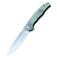 Outdoor Opvouwbare Roestvrijstalen Edc Zelfverdediging Klein Mes Multi-Functionele Klim Fruitmes Aanpasbaar Oem Grensoverschrijdend