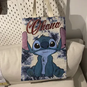 Borsa della spesa personalizzata in tessuto Jacquard in fabbrica