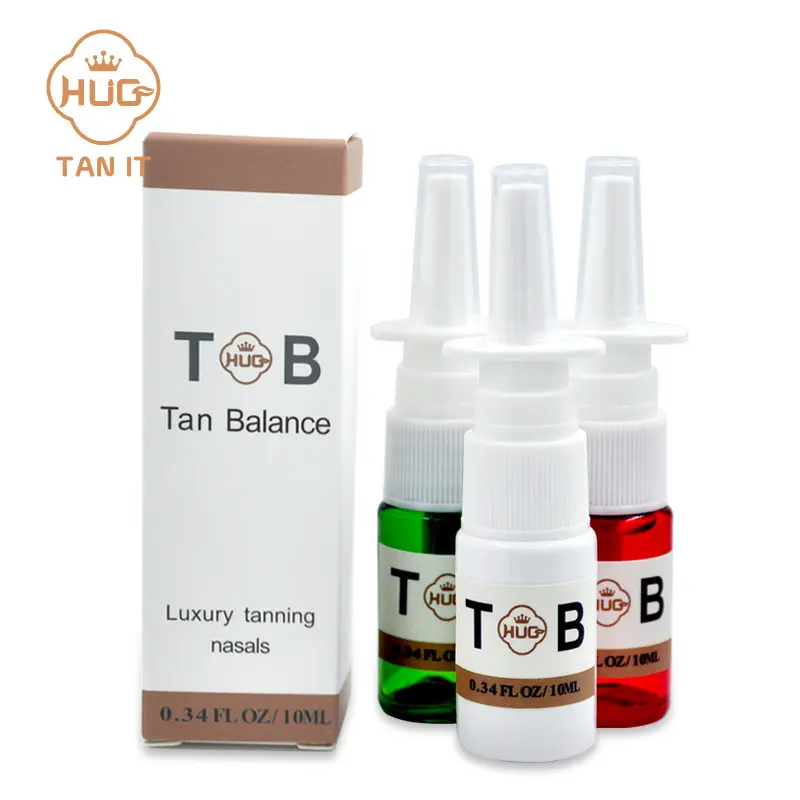 Soluk cilt için ücretsiz kargo en iyi kendini tanner 10 ml 10 mg toplu satın burun tanners bronzlaşma burun sprey