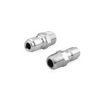 Accessoires pour nettoyeur haute pression SHAN DUN SD-AD45, raccord rapide en acier inoxydable NPT BSP 3/8, 5000 psi, raccord de lavage de voiture