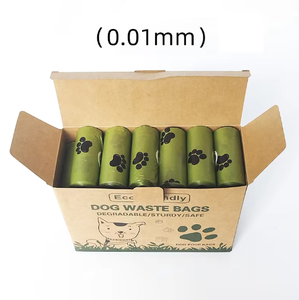 ถุงเก็บมูลสุนัขแบบย่อยสลายได้เป็นมิตรกับสิ่งแวดล้อมสำหรับสุนัข ขายส่งถุงเก็บอุจจาระสัตว์เลี้ยง - Product Image 5