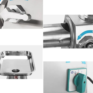 مفرمة لحم إيطالية احترافية للاستخدام التجاري طراز YK-22C | بقوة عالية 1100 واط، وشفرة من الفولاذ المقاوم للصدأ | سهلة التنظيف ومتينة - Product Image 4