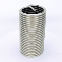 304 Stainless Steel Metric Helical Coil Insert Fasteners M2 Fully Threaded for Industrial Internal Thread Repair